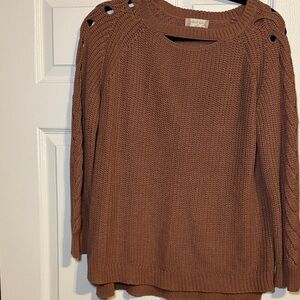 Altar’d state size M Women's Brown Sweater